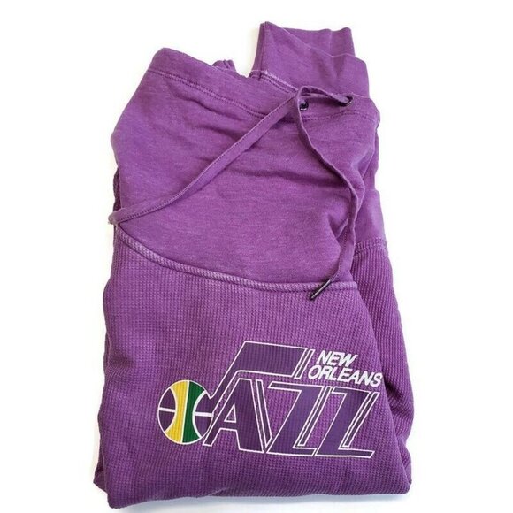 NBA Throwback New Orleans Jazz Womens Wildcard Top Hardwood Classic Plus Size 2X - Picture 5 of 6